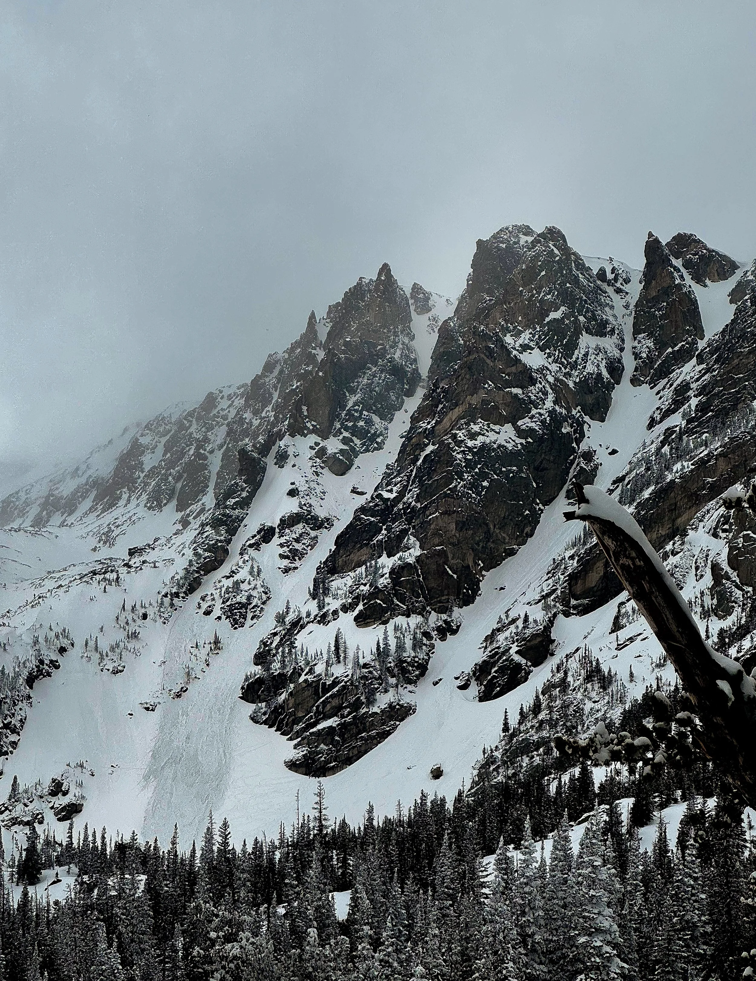 Backcountry skiing in Colorado