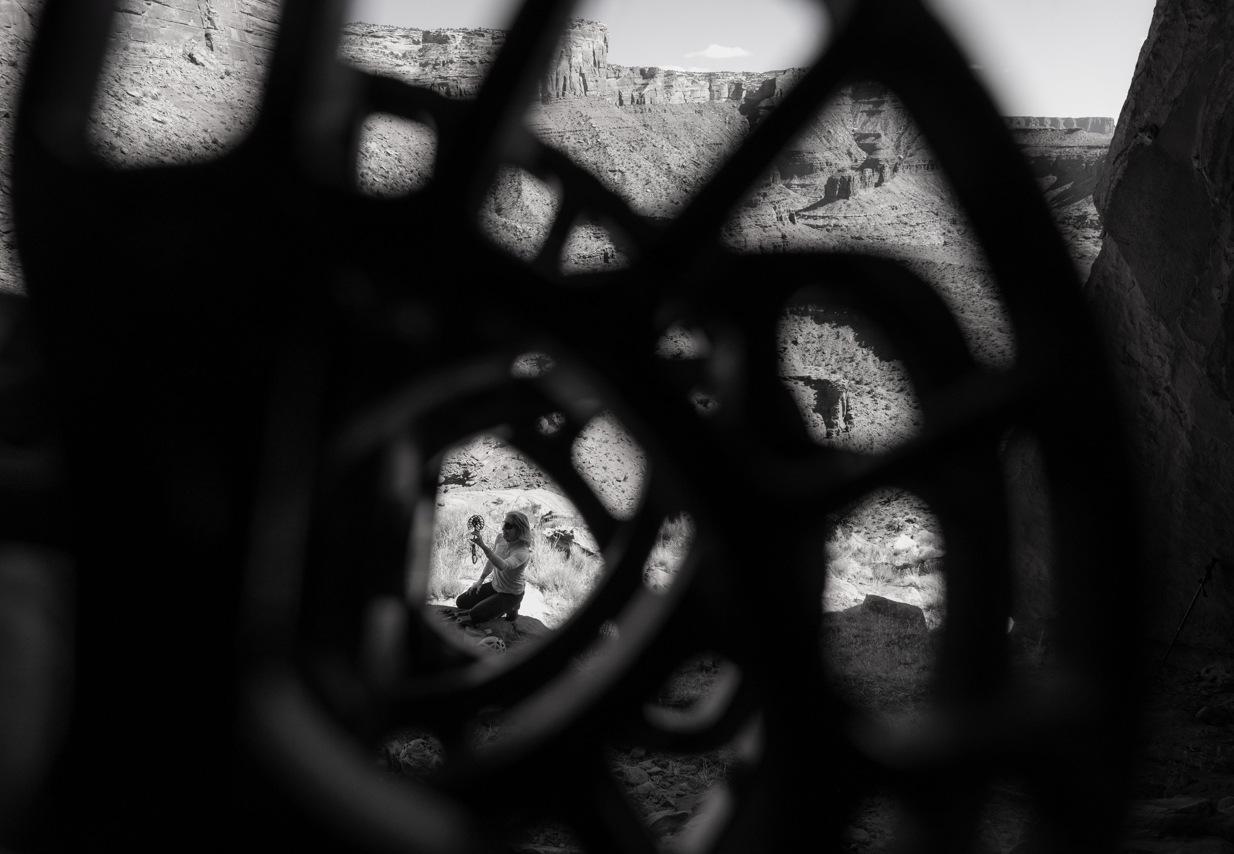 Rock climbing photography