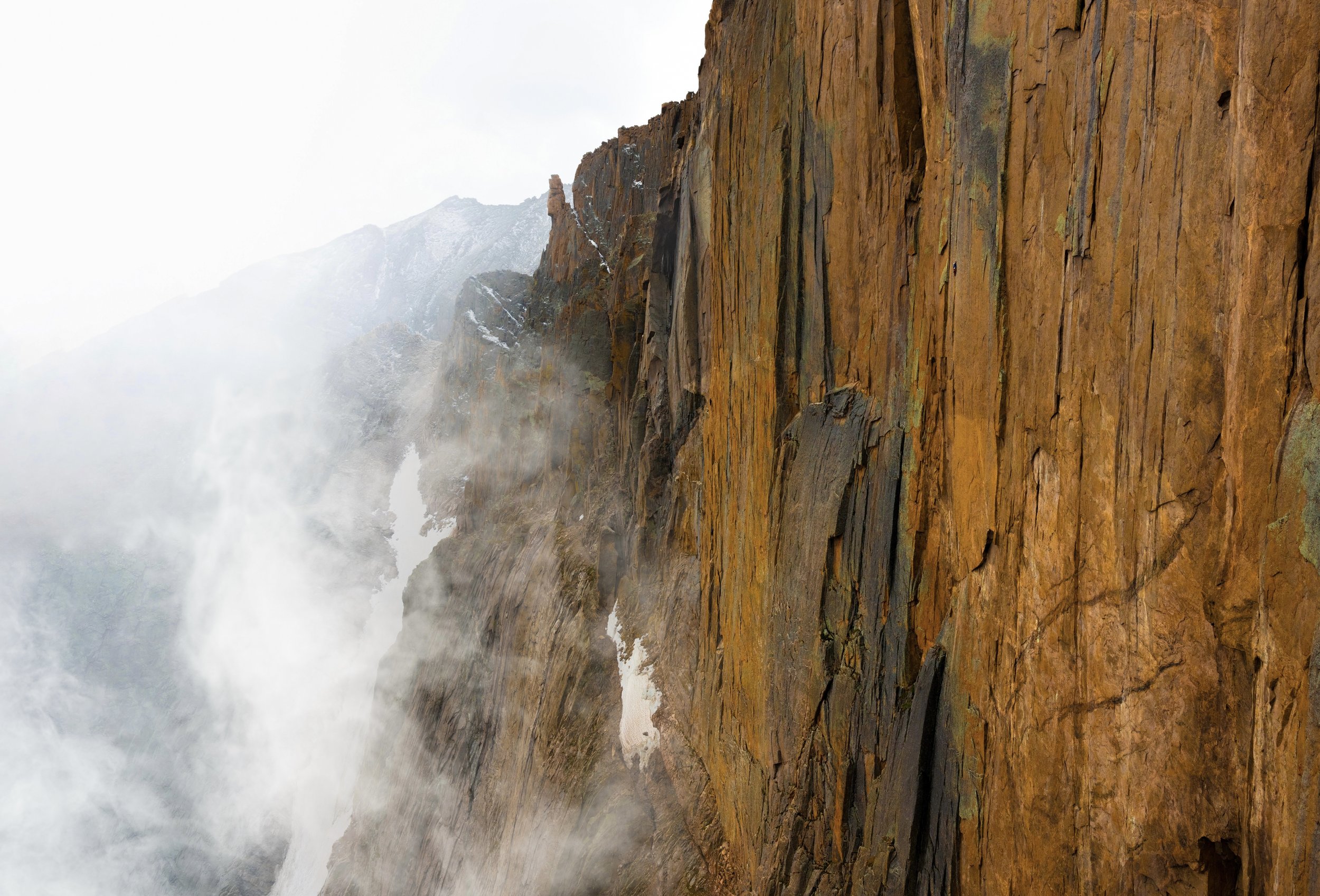 Rock climbing photography