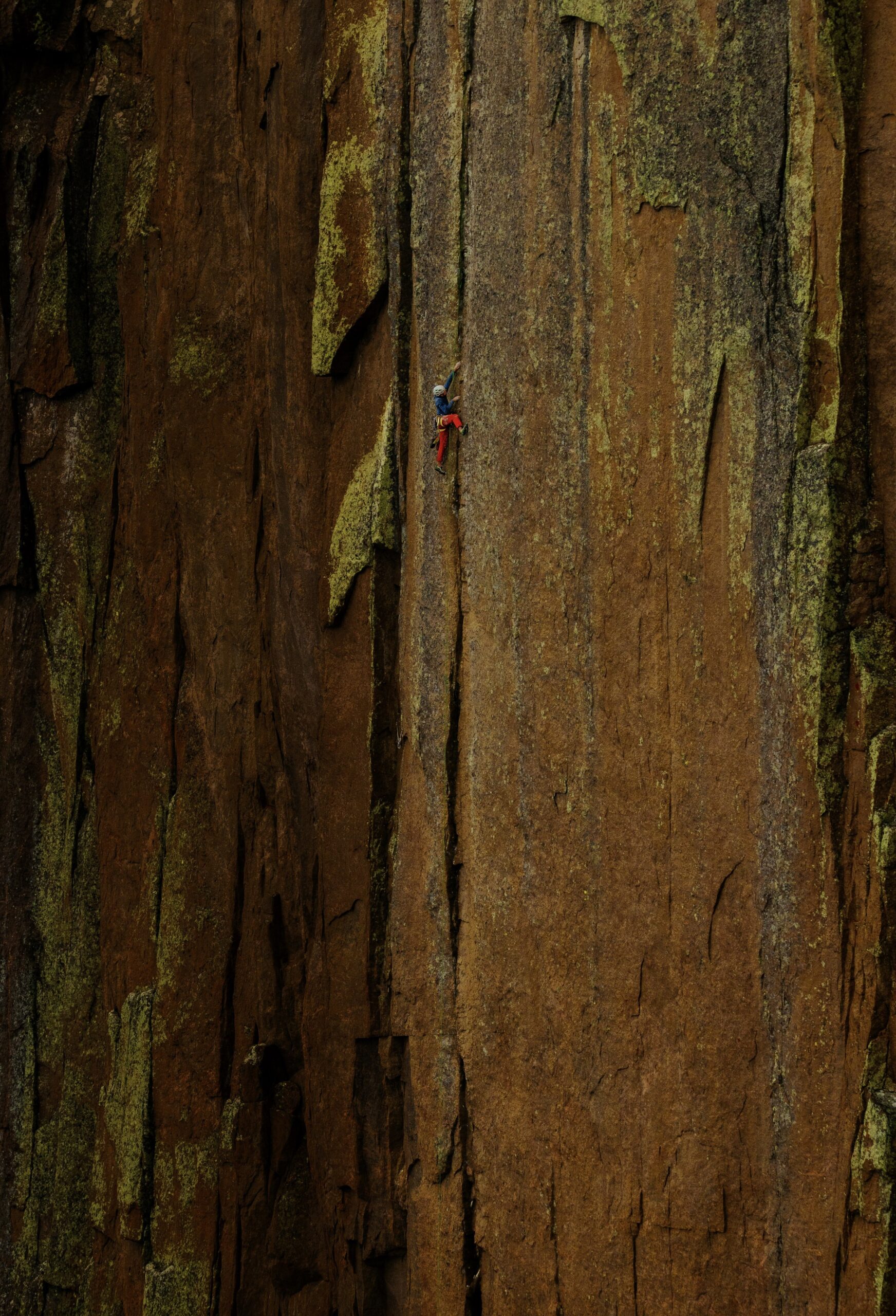 Rock climbing photography