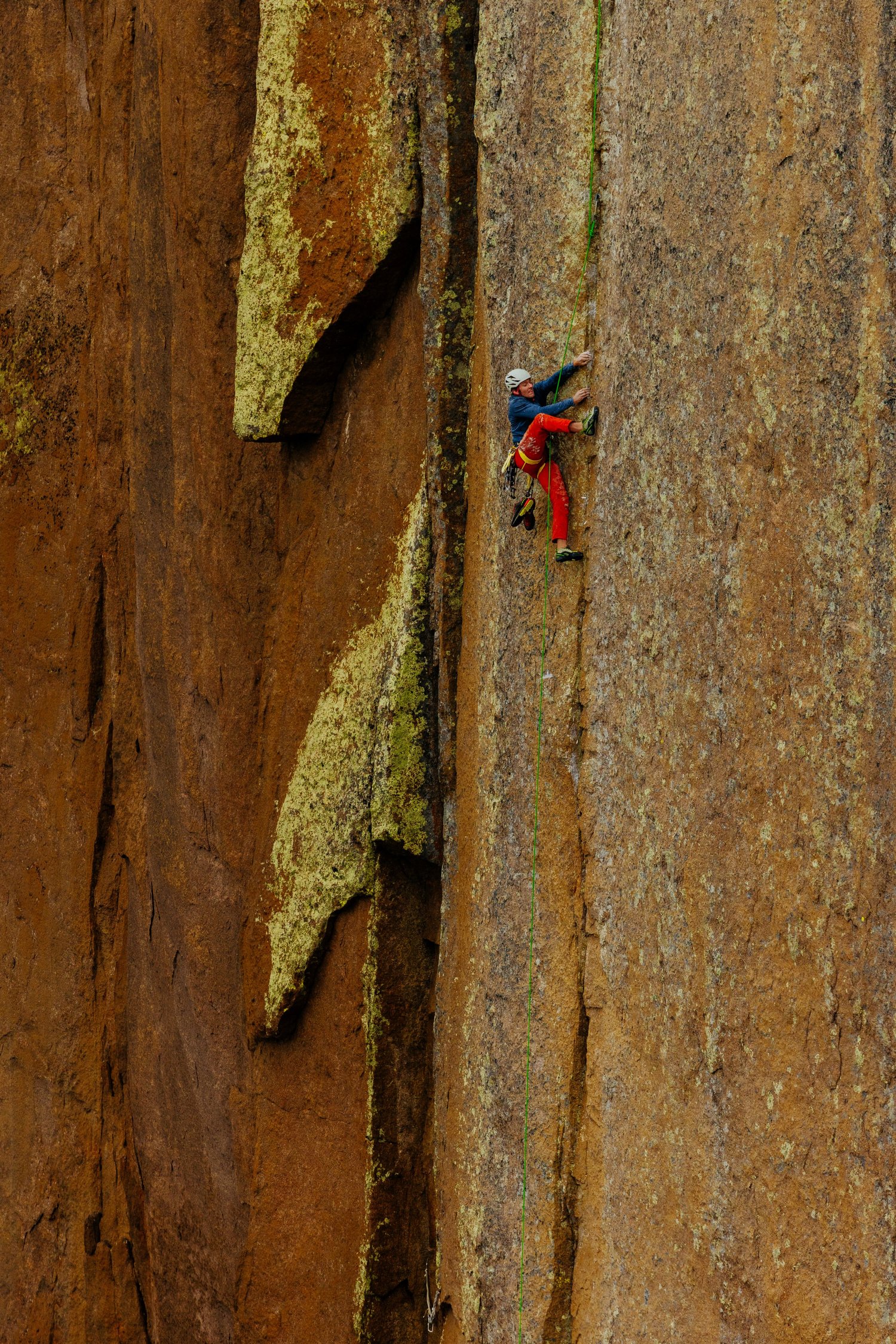 Rock climbing photography