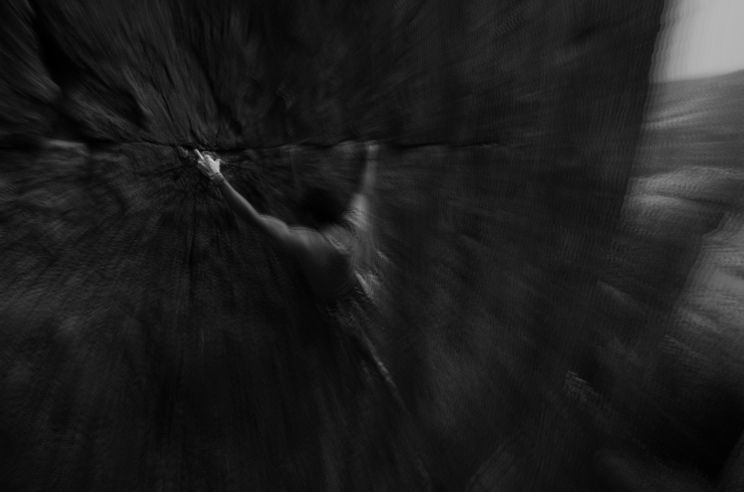 Rock climbing photography