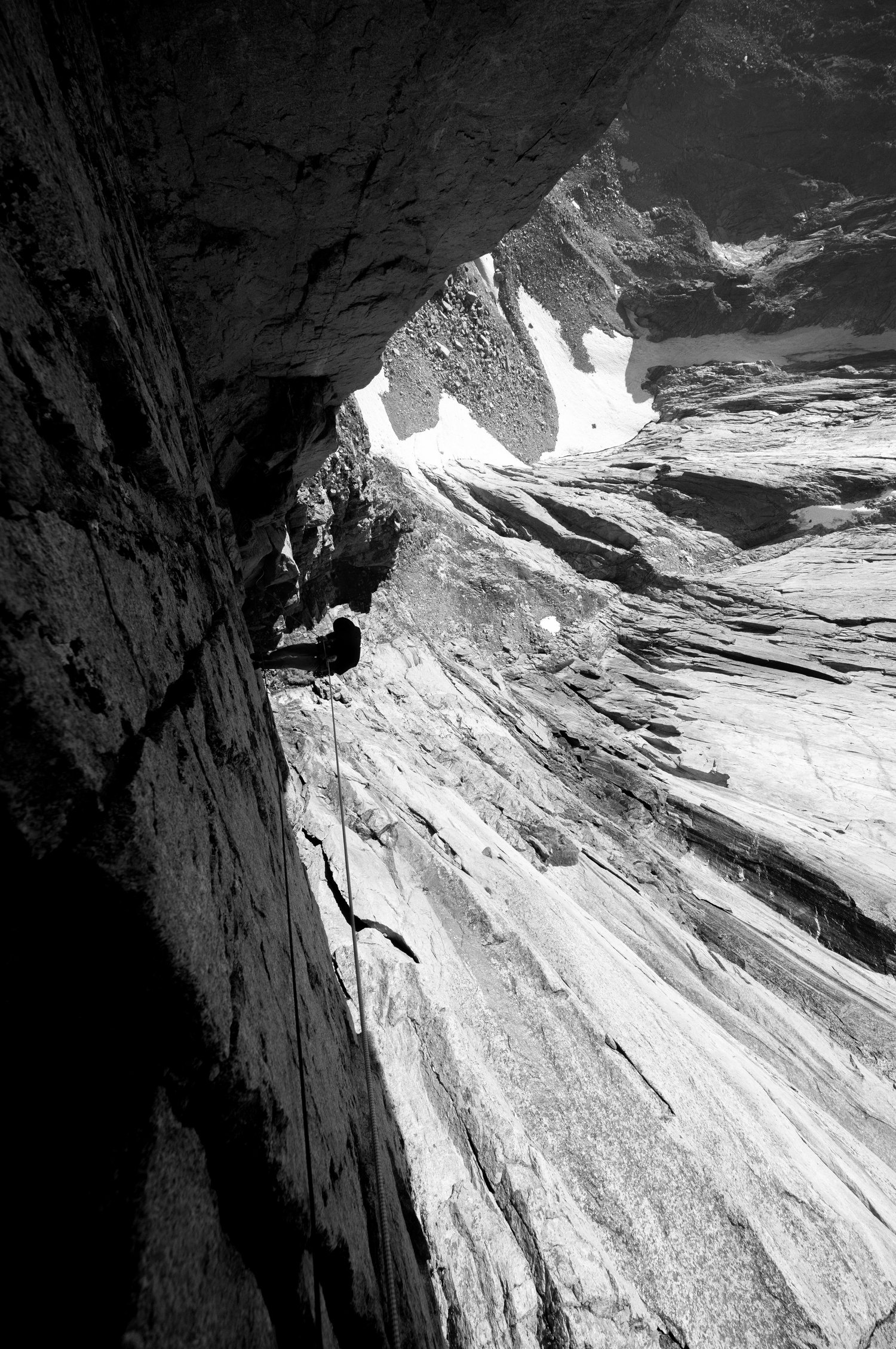Rock climbing photography